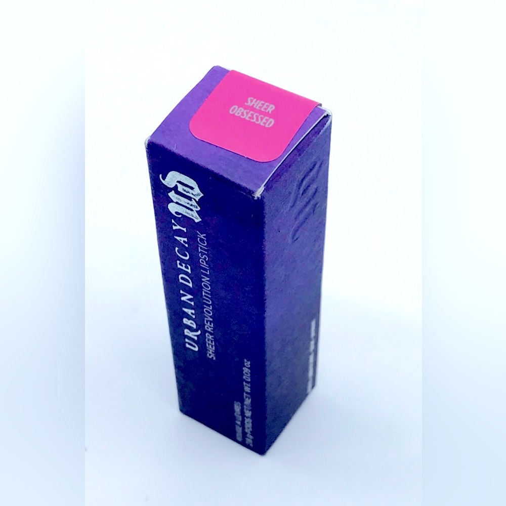Urban Decay sheer Revolution Lipstick: Sheer Obsessed💄 👄(SEALED/NEW)